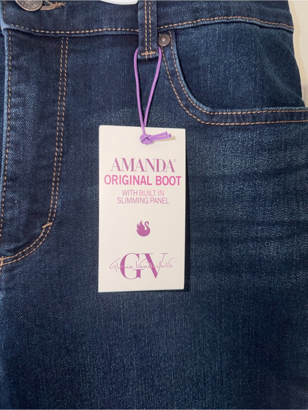 Gloria Vanderbilt Dark Blue Women’s Jeans